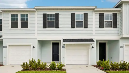 New construction Townhouse house 6848 Holcombe Down Dr, Zephyrhills, FL 33541 plan Leila III - image