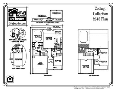 New construction Single-Family house Pleasant View, TN 37146 plan 2618 Elevation GHI - image 2