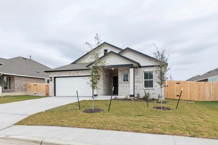 New construction Single-Family house 105 Wagon Spoke Wy, Liberty Hill, TX 78642 plan Dormer First - image