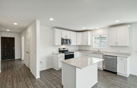 Kitchen with ample cabinet space*real home pictured