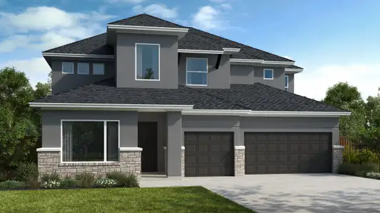 New construction Single-Family house 19600 Helens Catch Dr, Pflugerville, TX 78660 plan Medina - image