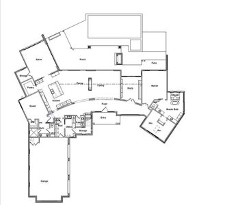 Main Level Floor Plan