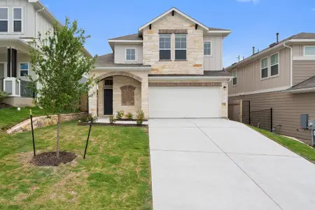 New construction Single-Family house 1504 Corsac Wy, Austin, TX 78758 plan Guadalupe 2 - Metro Series - image