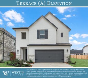 New construction Single-Family house 26604 Boots Dr, Montgomery, TX 77316 plan The Terrace - image