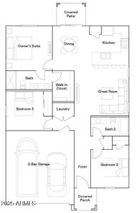 New construction Single-Family house 9830 W Pinchot Ave, Phoenix, AZ 85037 plan Dalton Plan 3456 - image