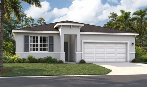 New construction Single-Family house 10105 Huntingnet Wy, Leesburg, FL 34748 plan The Juniper - image