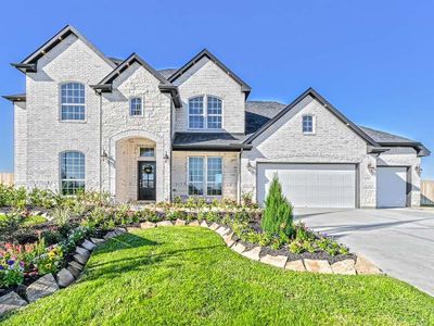 New construction Single-Family house 11702 Champion's Forest Drive, Mont Belvieu, TX 77535 The Horton- photo 0