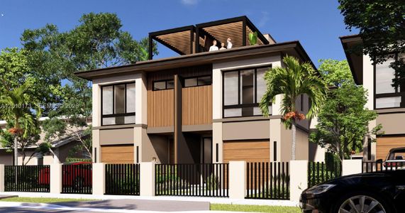 New construction Townhouse house 1601 Sw 20Th St, Unit 1, Miami, FL 33135 - image