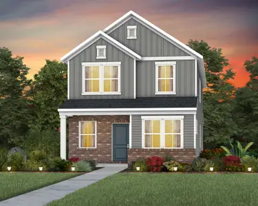 New construction Single-Family house 3632 Edisto Pl, Monroe, NC 28110 plan Badin - image