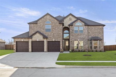 New construction Single-Family house 861 Blue Heron Drive, Forney, TX 75126 Brentwood 3F (w/Media)- photo 0