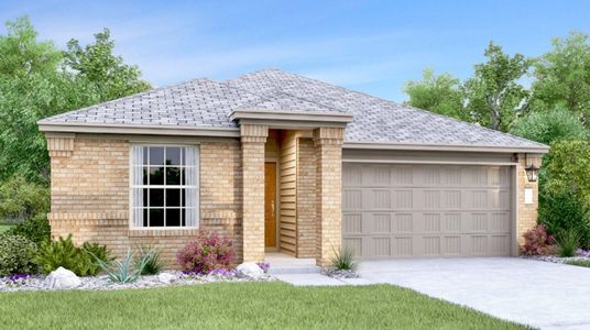 New construction Single-Family house 1521 Chapel Ranch Rd, Georgetown, TX 78628 Aplin- photo 0 0