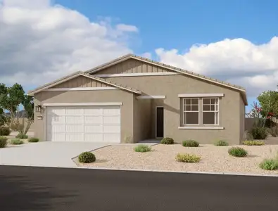 New construction Single-Family house 11713 N Orris Dr, Maricopa, AZ 85139 plan Sage - image