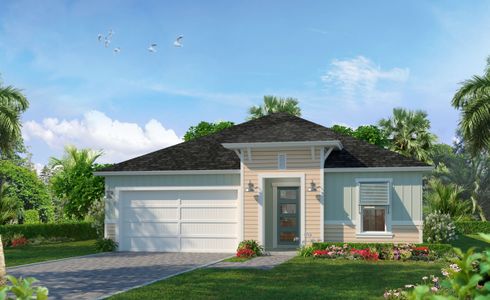 New construction Single-Family house 6416 Saguaro Court, Port Orange, FL 32128 Charlotte- photo 0