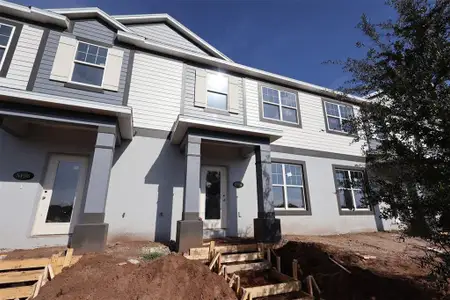 New construction Townhouse house 5204 Center Lake Ranch Blvd, St. Cloud, FL 34771 plan Rutland - Townhome Series - image