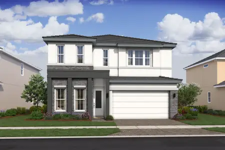 New construction Single-Family house 113 Parkside Wy, Royal Palm Beach, FL 33411 plan Wicklow IV - image