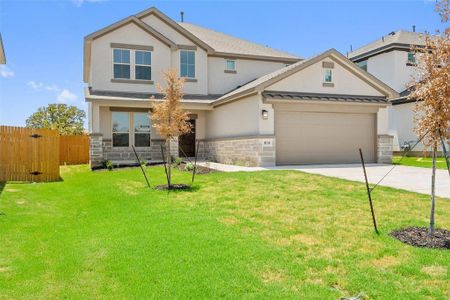 New construction Single-Family house 158 Arena Dr, Liberty Hill, TX 78642 Bennington- photo 1 1