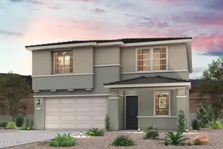 New construction Single-Family house 22939 W Monona Ln, Surprise, AZ 85387 plan Nightingale - image
