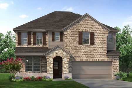 New construction Single-Family house 1901 Velora Drive, Haslet, TX 76052 San Jacinto III- photo 0