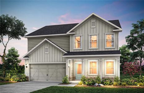 New construction Single-Family house 1611 Tide Mill Road, Cumming, GA 30040 Hampton- photo 0