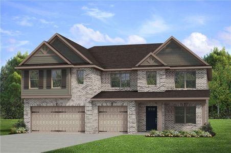 New construction Single-Family house 26 Compass Road, Hampton, GA 30228 Rosemary II- photo 0