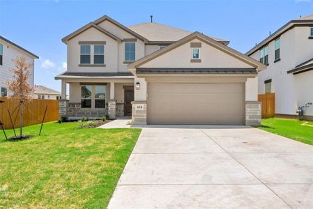 New construction Single-Family house 501 Dove Crest Cove, Liberty Hill, TX 78642 - photo 0