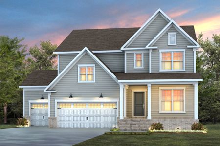 New construction Single-Family house 3442 Plainview Church Rd, Angier, NC 27501 plan Continental - image