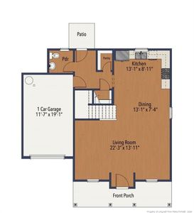 New construction Single-Family house 512 Bartley St, Vass, NC 28394 - image