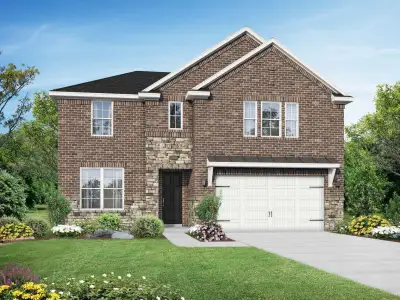 New construction Single-Family house 2411 Elliot Canyon Ln, Crosby, TX 77532 plan The Sequoia B - image