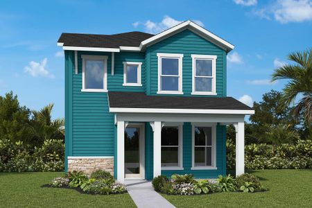 New construction Single-Family house 9490 Hartline Wy, Orlando, FL 32827 plan The Belshire - image