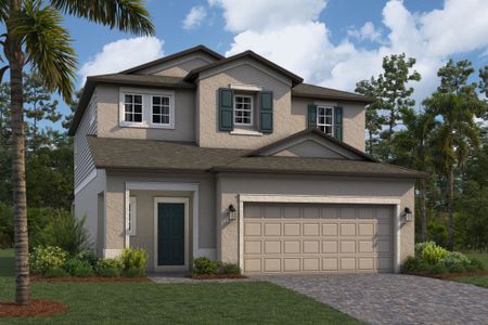 New construction Single-Family house 2926 Ivory Bluff Ct, Zephyrhills, FL 33540 plan Marina - image