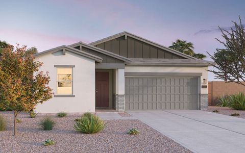 New construction Single-Family house 12565 W Trumbull Rd, Avondale, AZ 85323 Azure- photo 0