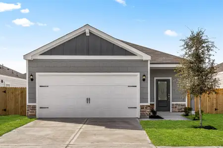 New construction Single-Family house 11502 Texas Spring Dr, Houston, TX 77048 Dogwood- photo 0