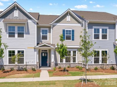 New construction Townhouse house 11427 Prosperity Church Rd, Huntersville, NC 28078 plan The Lochridge - image