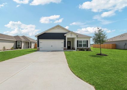 New construction Single-Family house 25507 Greenwood Canyon Dr, Cleveland, TX 77328 plan Blanco - image