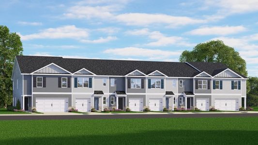 New construction Townhouse house 139 Seymour Village Dr, Goldsboro, NC 27534 plan PEARSON - image