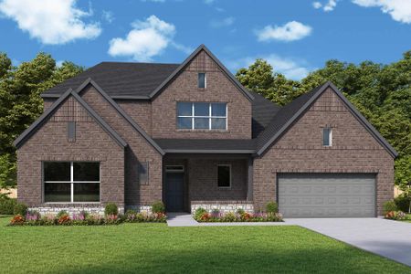 New construction Single-Family house 2209 Village Trl, Lakewood Village, TX 75068 plan The Broomfield - image