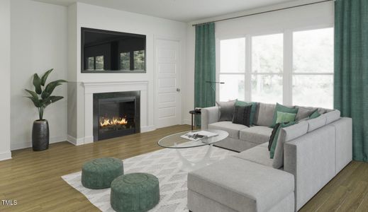 New construction Single-Family house 1207 Masters Place Wy, Unit 184, Durham, NC 27703 The Salters- photo 0
