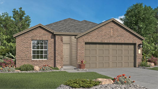 New construction Single-Family house 32126 Lemon Mint, Bulverde, TX 78163 null- photo 1 1