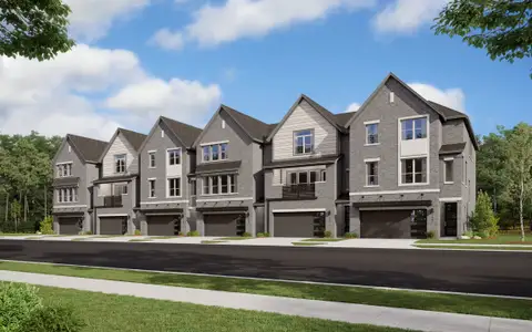 New construction Townhouse house 4309 Riviera Dr, Irving, TX 75039 plan Palmer - image
