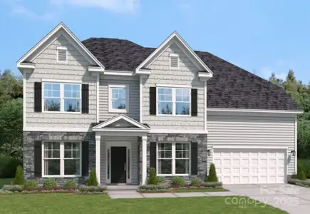 New construction Single-Family house 335 Alameda Wy, Matthews, NC 28104 plan The Seneca - image