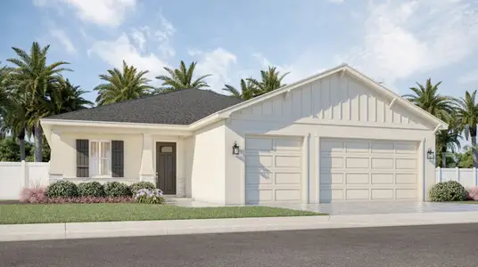 New construction Single-Family house 1324 Se Green Rdg Wy, Port St. Lucie, FL 34984 plan Paris - image