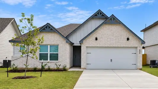 New construction Single-Family house 606 Hector Lp, Georgetown, TX 78626 plan Bellvue - image