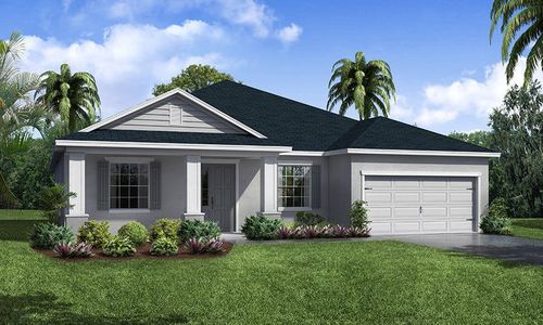 New construction Single-Family house 6058 Barracuda Lp, Wimauma, FL 33598 Savannah- photo 0