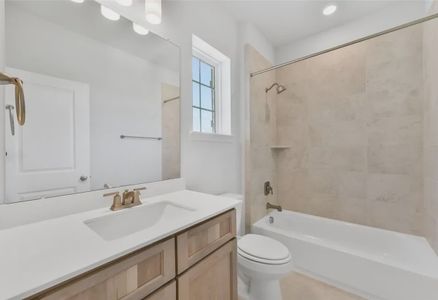 New construction Single-Family house 5206 Deer Valley Ct, Manvel, TX 77578 plan 6030 Elevation D - image 13