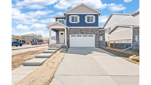 New construction Single-Family house 18039 Dandy Brush Ln, Parker, CO 80134 ELM- photo 0