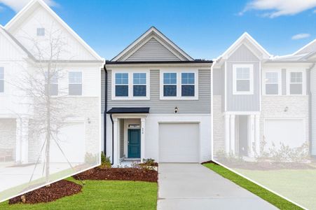 New construction Townhouse house 554 Barrington Row Ave, Zebulon, NC 27597 plan Fairview - image