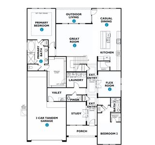 New construction Single-Family house 16507 Verbena Glen Dr, Hockley, TX 77447 plan 5072 - image 3
