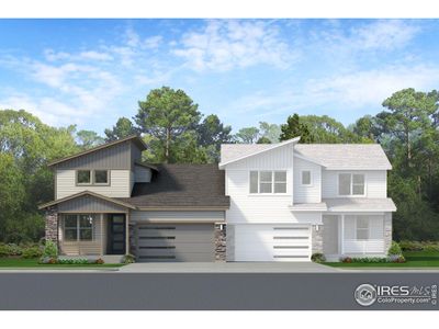 New construction Duplex house 6781 Utica Cir, Longmont, CO 80504 plan The Windom - image