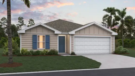 New construction Single-Family house 5453 Racehorse Blvd, Jacksonville, FL 32234 plan Dundee+ - image