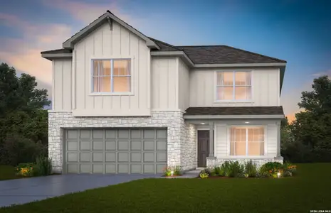 New construction Single-Family house 12220 Vaquera Bnd, San Antonio, TX 78254 - image